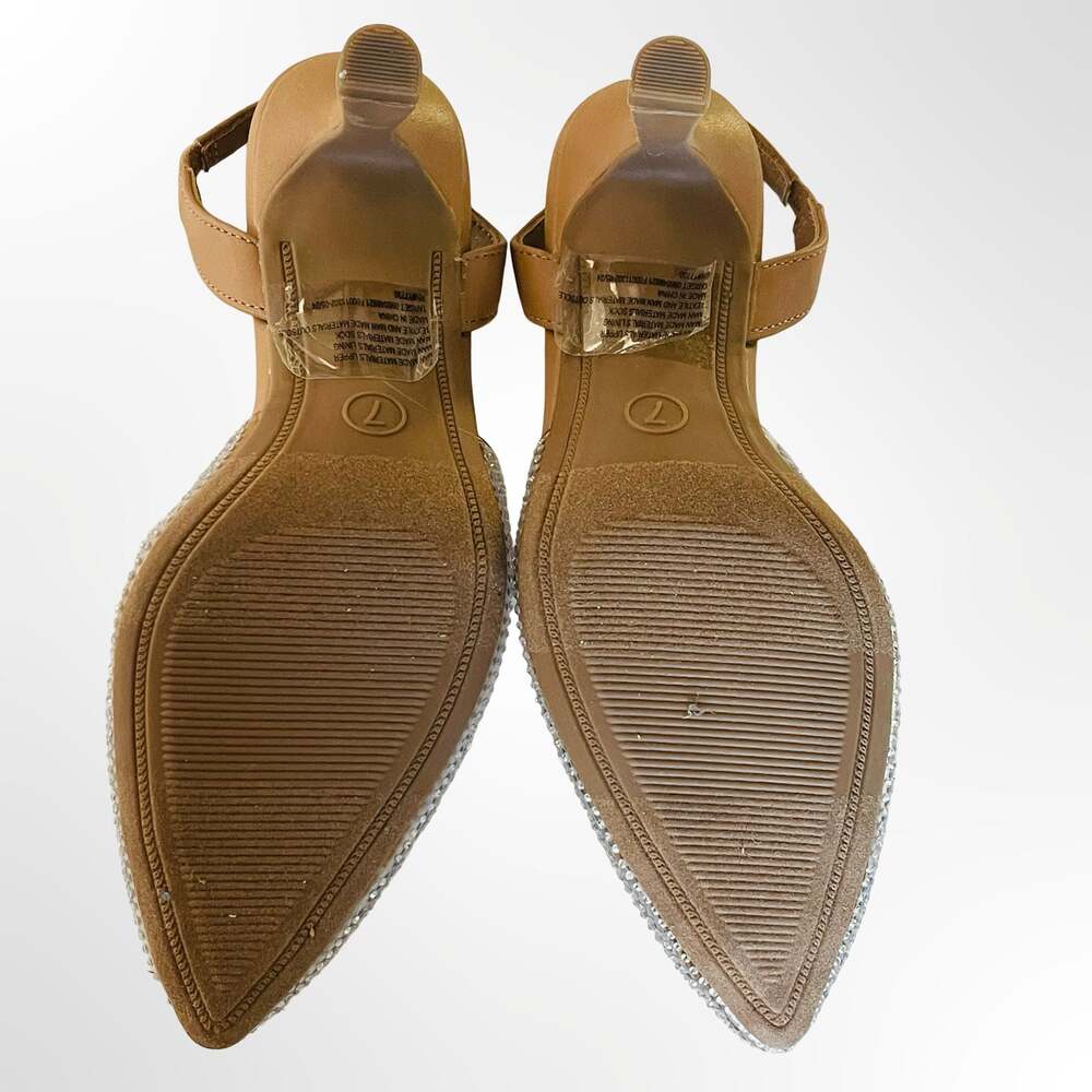 A New Day Women's Embellished Slingback Kitten Heel Pumps - Picture 6 of 6
